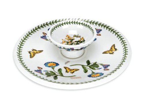 Portmeirion Botanic Garden Chip and Dip Serving Dish