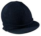 NEW District Threads - Knit Hat with Bill Navy-OSFA