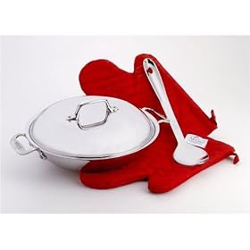 All Clad 51508 10 Inch Stainless Steel All Purpose Pan by 