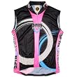 Spin Women's Sleeveless Bicycle Jersey Pink Spin Women's Sleeveless Bicycle Jersey Pink