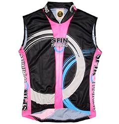 Spin Women's Sleeveless Bicycle Jersey Pink