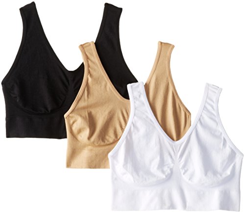 Carnival Women's 3 Pack EZ Fit Comfort Bra