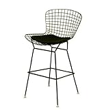 41"H Wire Barstool - Modern Bertoia style Black Finish
