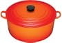 Le Creuset Enameled Cast-Iron 9-Quart Round French Oven, Flame
