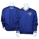 St. Louis Rams Pullover Windbreaker Jacket - Medium