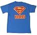 Search : Super Dad Shield -- Superman Adult T-Shirt
