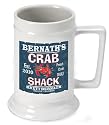 Personalized 16 oz. Crab Shack Beer Stein (Set of 72)