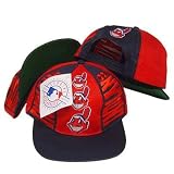 MLB CLEVELAND INDIANS SNAP BACK VINTAGE FLAT BILL HAT