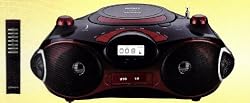 Cornet Portable CD / MP3 Player Boombox with USB/SD Input Slot w/ Aux & iPod Connection (BH-426)
