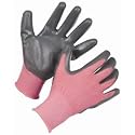 PAIR OF LADIES/WOMENS PINK GARDENING/OUTDOOR GLOVES