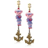 Betsey Johnson In the Navy Pig and Anchor Front Bac