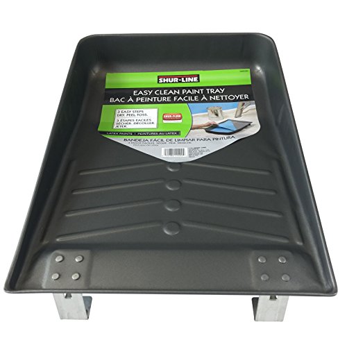 ShurLine 12400ZSN NonStick Metal Paint Tray for 9Inch Rollers, Paint