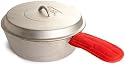 Olvida 5.8 Quart Nickel Plated Cast Iron Pot and Lid