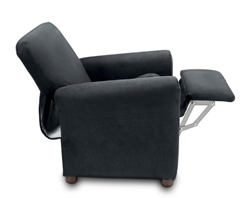 Ace Bayou 64966 Juvenile Recliner Urban Microfiber, Rich Black