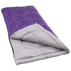 Coleman Fairmont Sleeping Bag (Purple)
