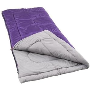 Coleman Fairmont Sleeping Bag (Purple)