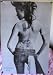 Angelina Jolie Back Tattoos Black & White Poster 23.5 X 34