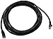 Monoprice Cat6 Ethernet Patch Cable - Snagless RJ45, Fullboot, 24AWG Stranded Pure Bare Copper Wire, 550Mhz, UTP, 14 Feet, Black