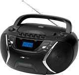 Clatronic SRR 828 Stereo Radiorecorder schwarz