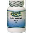 L-Carnitine 500mg by Vitamin Discount Center - 120 Tablets L-Carnitine 500mg by Vitamin Discount Center - 120 Tablets