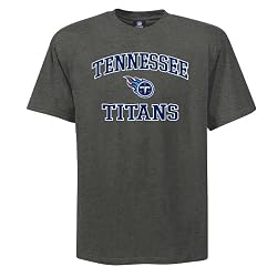 NFL Men's Tennessee Titans Heart And Soul Ii Adult Short Sleeve Basic Tee