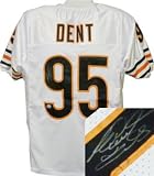 Richard Dent signed Chicago Bears White Prostyle Jersey- Mounted Hologram