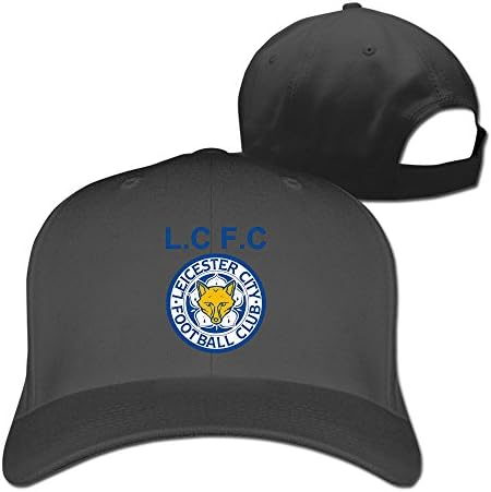 HQIYA Leicester City Logo Adjustable Baseball Cap Black