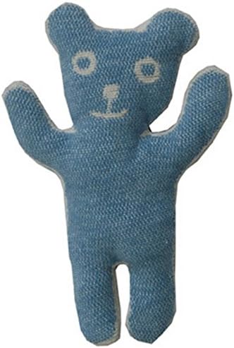Klippan Bruno Cotton Chenille Bear - Blue