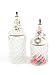 Pack of 4 Eco Country Decorative Christmas Snowman Glass Kitchen Canisters
