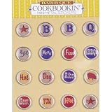 Cookbookin’ BBQ Bar-b-que Epoxy Metal Rim Dimensional Scrapbook Stickers