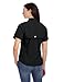 Columbia Women's PFG Tamiami II UPF 40 Short Sleeve Fishing Shirt, Black, X-Small
