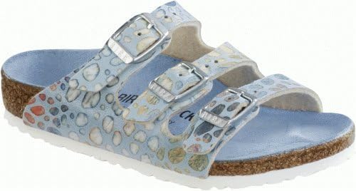 Birkenstock Sandals ''Florida Kids'' from Birko-Flor in Magic Stones Blue 33.0 EU N
