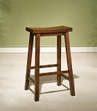 Powell Honey Brown 29-Inch Bar Stool