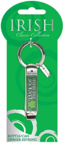 Shamrock Bottle/Can Opener Keyring