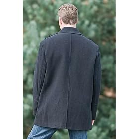 Mens Julian Wool Coat by Overland