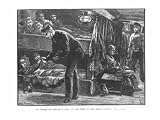On Board an Emigrant Ship at the Time of the Irish Famine Art Giclee Poster Print by William Heysham Overend, 24x18