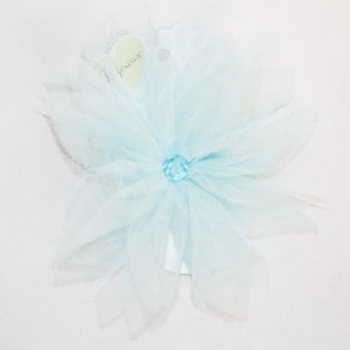 Tulle Puff Clip. Sky Non-Slip Girls Hair Clip. Bijeaux Hair Accessories.