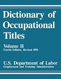 Dictionary of Occupational Titles (Volume II)