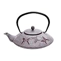 Old Dutch International Cast Iron Felicity Teapot - Dusty Plum