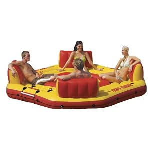 Inflatable Floating Lounge Islands