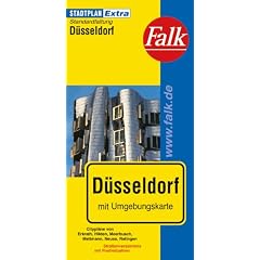 Falk Stadtplan Extra Standardfaltung D�sseldorf