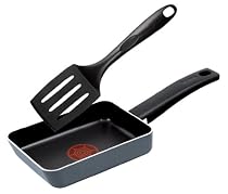 Amazon.co.jp限定【T-falスペシャルセット】 アマラル ティアラ エッグロースター C25318 ターナー付き