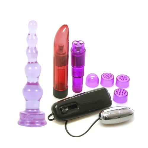 Doc Johnson Anal Tool Purple Jellie Adult Sex Toy Kit