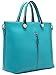 Heshe® Fashion Women Leather Top-handle Tote Cross Body Shoulder Bag Messenger Purse for Lady Simple Style
