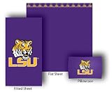 LSU Fighting Tigers Bed Sheet Set (Twin/XL) - NCAA College Athletics