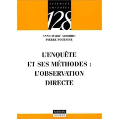 L'Enqu�te et ses m�thodes : l'observation directe