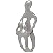 Jewelry : Sterling Silver Mother with Two Children Family Pin