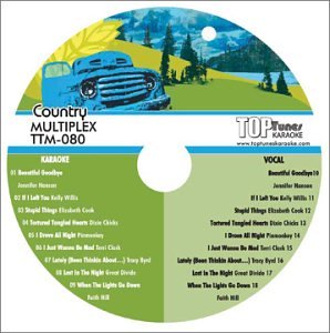 CD-Charts  Search : Top Tunes M Series Karaoke Multiplex CDG Country TTM-080