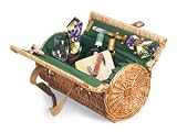 Picnic Time 224-82-123 Verona Wine and Cheese Picnic Basket 2-person
