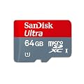 SanDisk Mobile Ultra Micro SDXC 64 GB con SD Adapter Classe 10